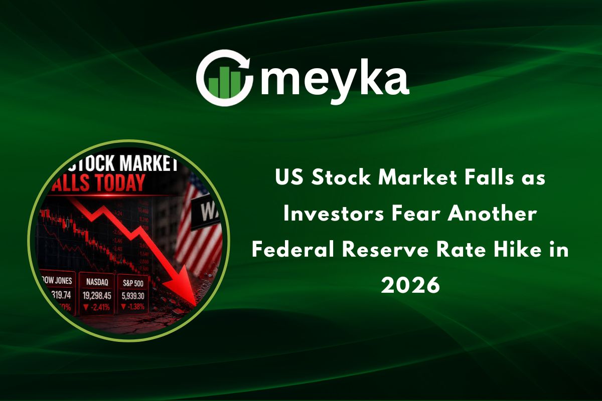 US Stock Market Falls as Investors Fear Another Federal Reserve Rate Hike in 2026