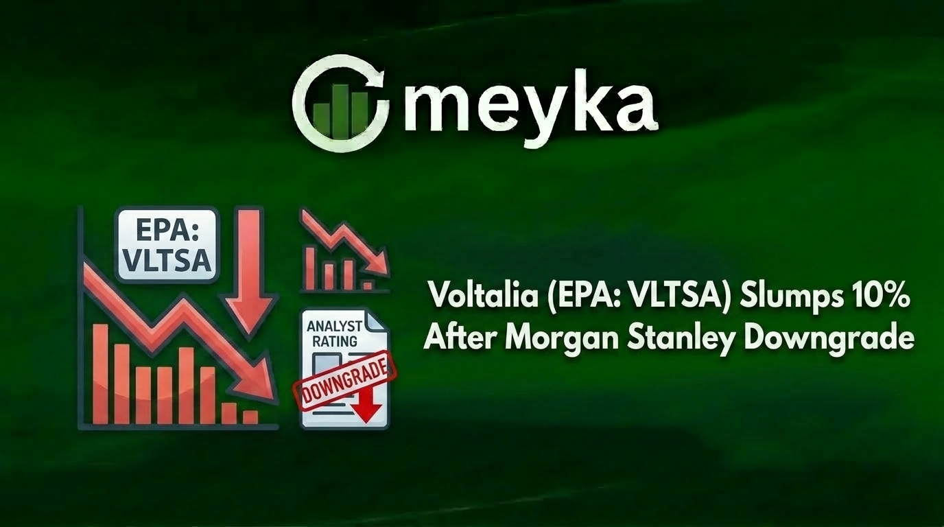 Voltalia Shares Slump 10% After Morgan Stanley Downgrade