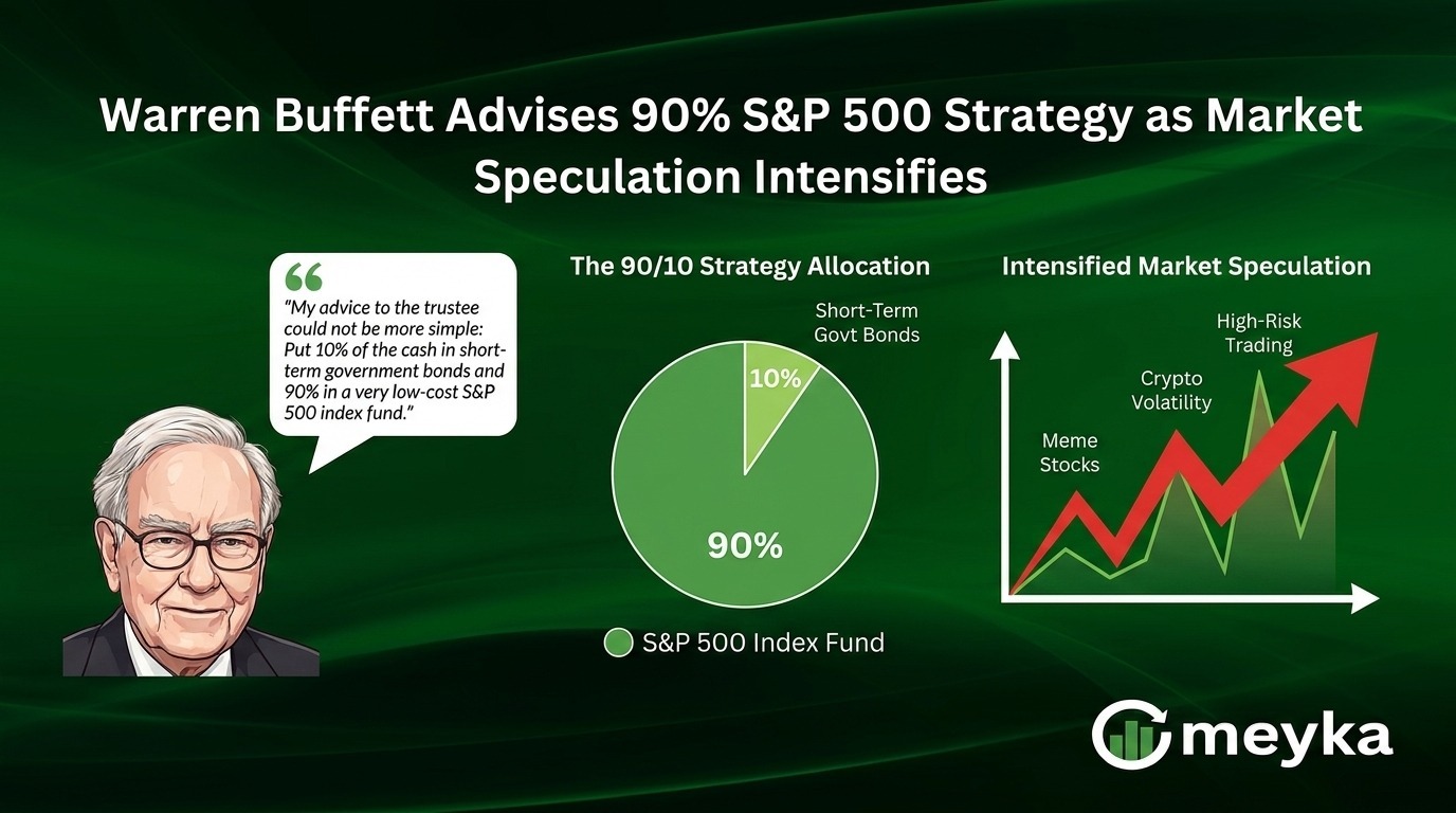 Warren Buffett Advises 90% S&P 500 Strategy as Market Speculation Intensifies