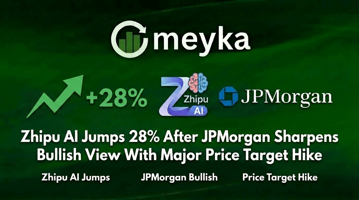 Zhipu AI Jumps 28% After JPMorgan Sharpens Bullish View With Major Price Target Hike