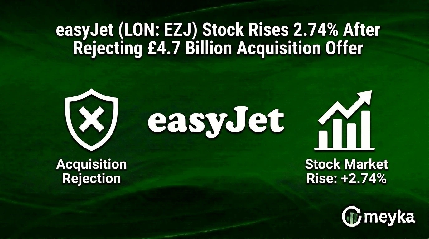 EasyJet (LON: EZJ) Stock Rises 2.74% After Rejecting £4.7 Billion Acquisition Offer