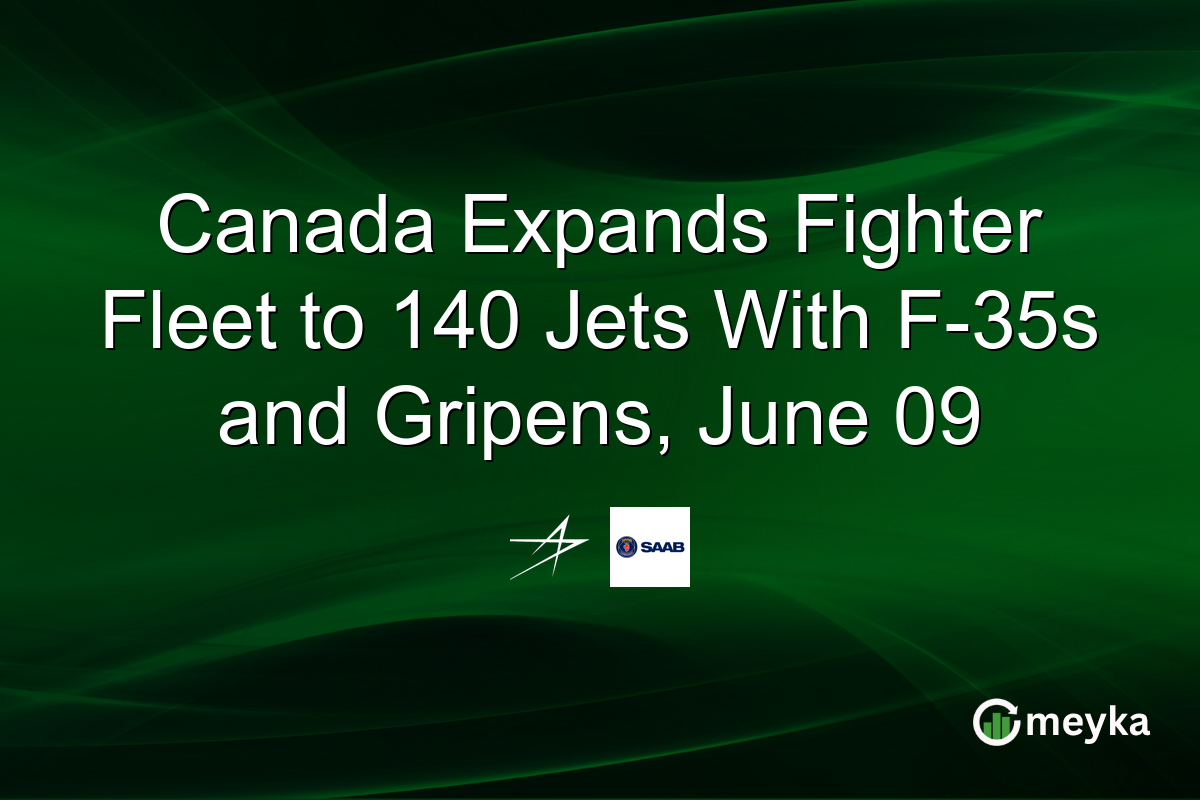 Canada Expands Fighter Fleet to 140 Jets With F-35s and Gripens, June 09