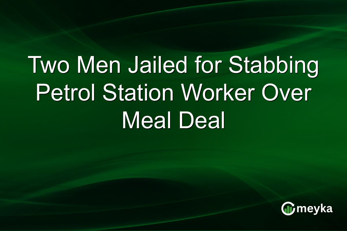 Two Men Jailed for Stabbing Petrol Station Worker Over Meal Deal
