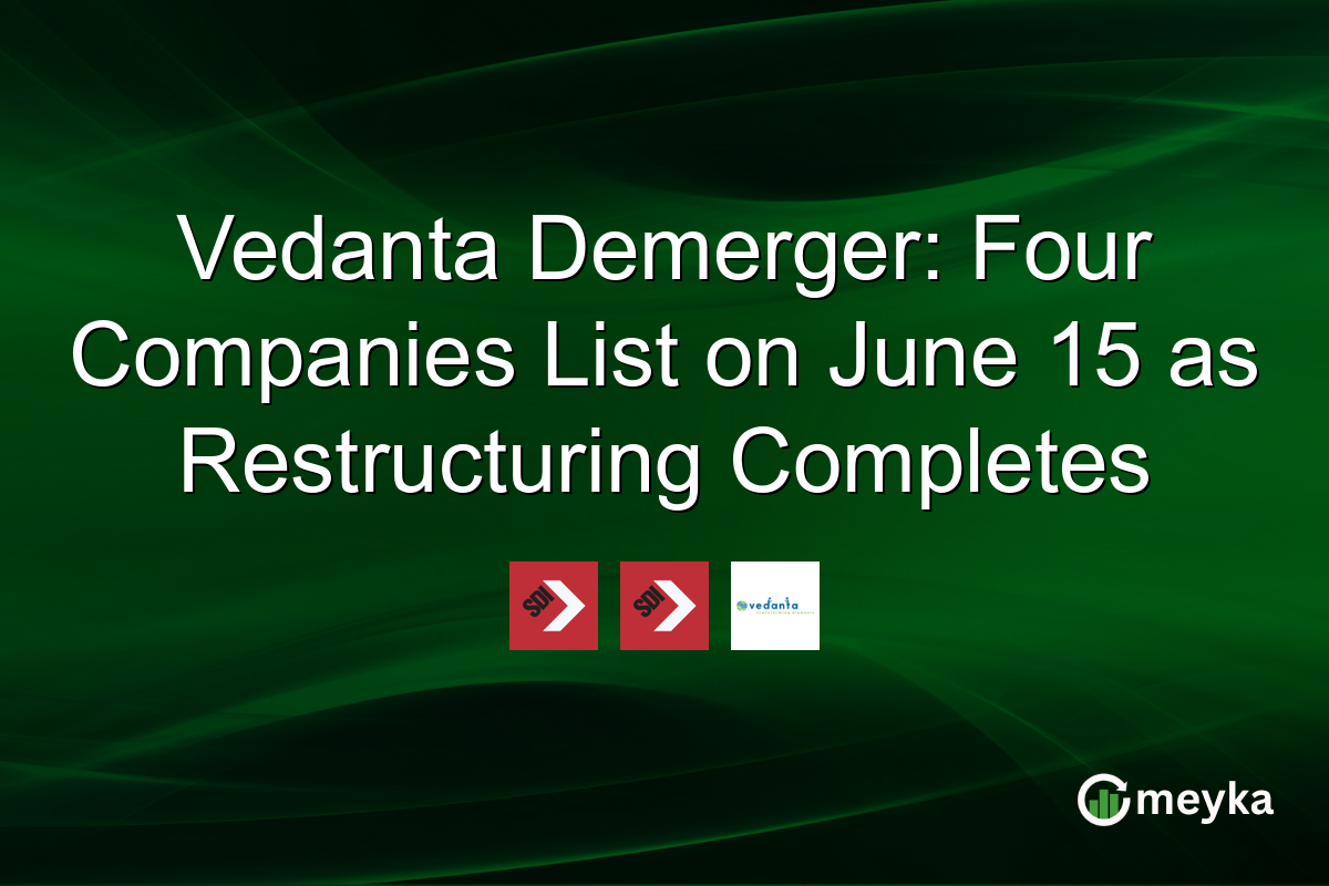 Vedanta Demerger: Four Companies List on June 15 as Restructuring Completes