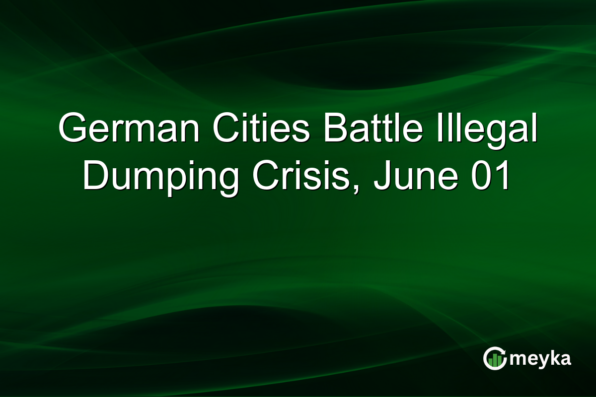 German Cities Battle Illegal Dumping Crisis, June 01