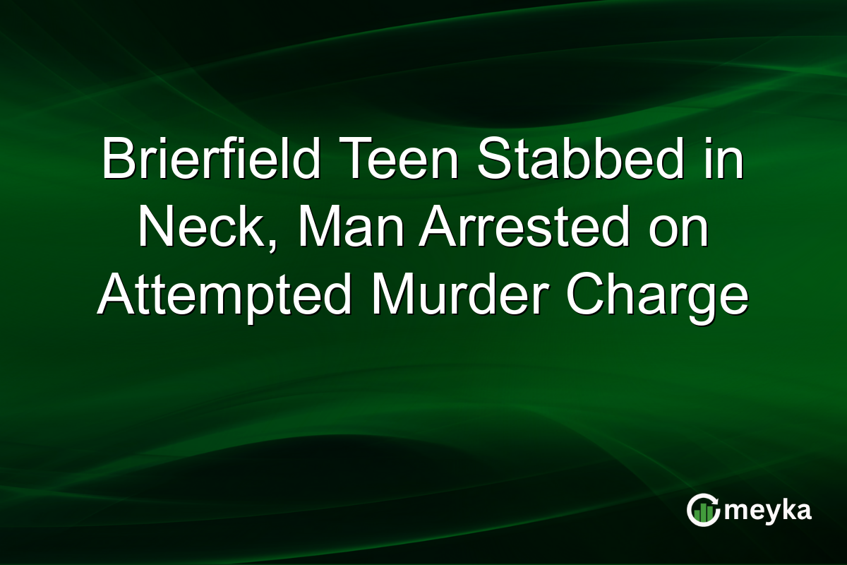 Brierfield Teen Stabbed in Neck, Man Arrested on Attempted Murder Charge
