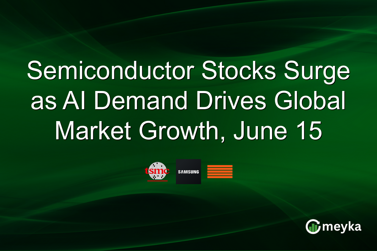 Semiconductor Stocks Surge as AI Demand Drives Global Market Growth, June 15