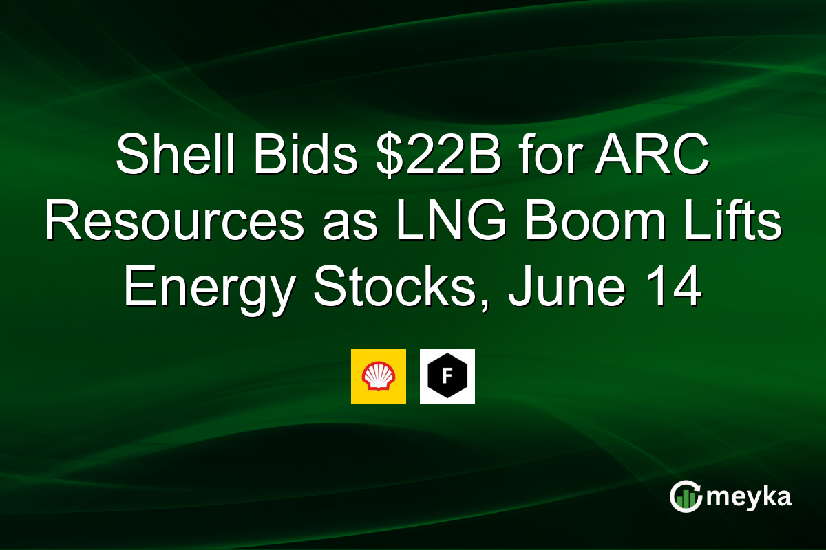 Shell Bids $22B for ARC Resources as LNG Boom Lifts Energy Stocks, June 14