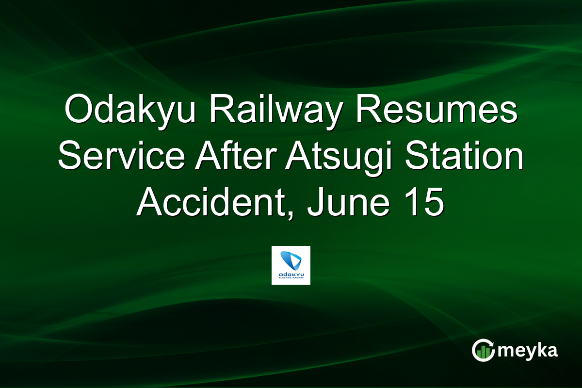 Odakyu Railway Resumes Service After Atsugi Station Accident, June 15