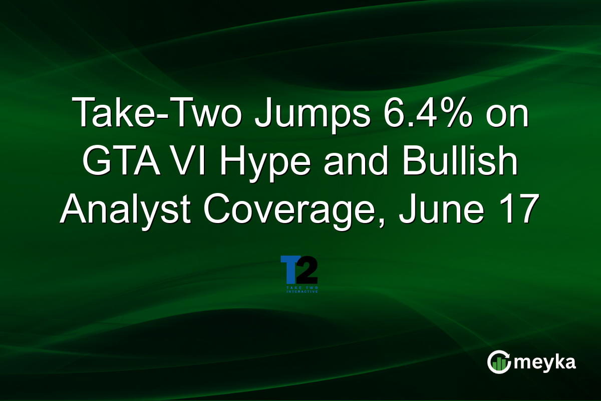 Take-Two Jumps 6.4% on GTA VI Hype and Bullish Analyst Coverage, June 17