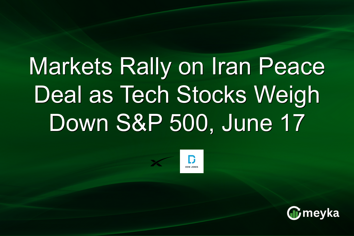 Markets Rally on Iran Peace Deal as Tech Stocks Weigh Down S&P 500, June 17