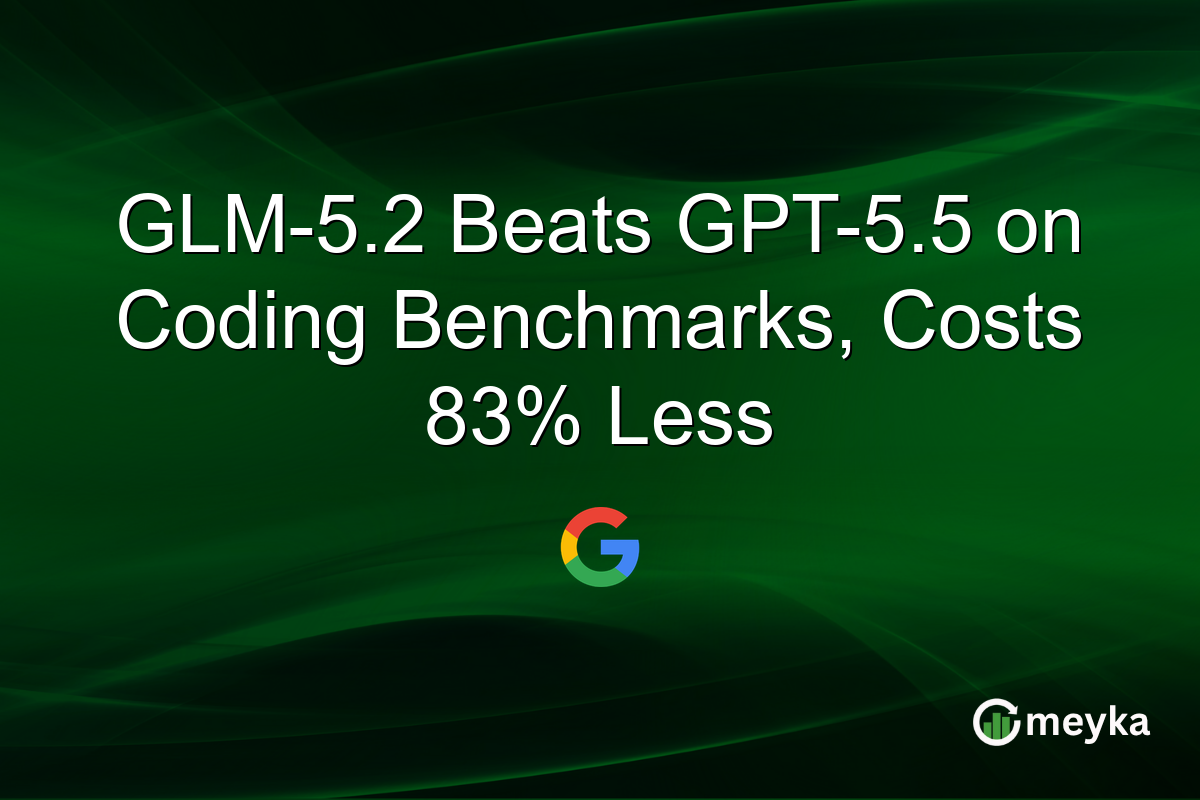 GLM-5.2 Beats GPT-5.5 on Coding Benchmarks, Costs 83% Less