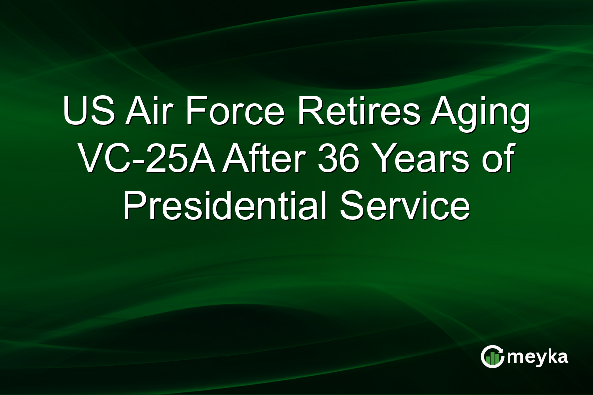 US Air Force Retires Aging VC-25A After 36 Years of Presidential Service