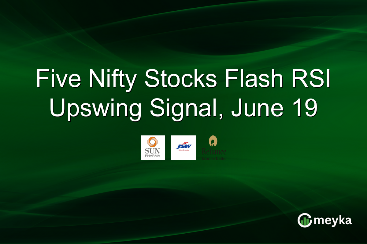 Five Nifty Stocks Flash RSI Upswing Signal, June 19
