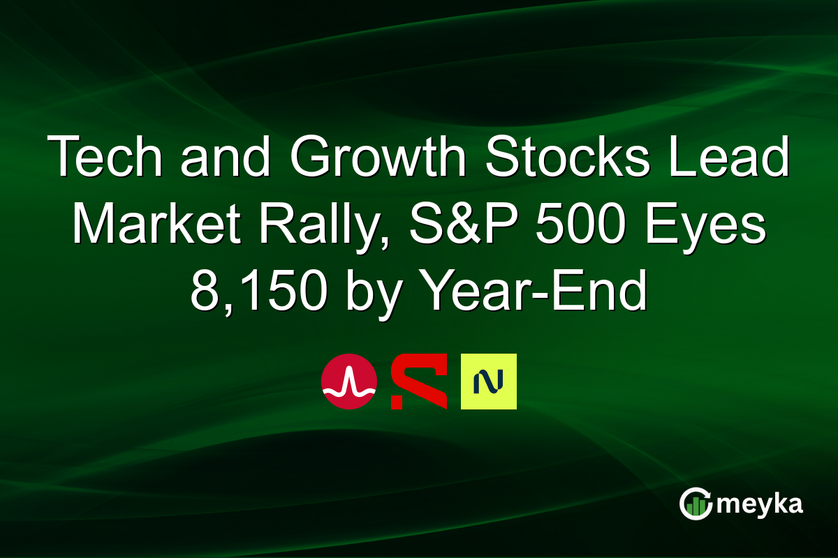 Tech and Growth Stocks Lead Market Rally, S&P 500 Eyes 8,150 by Year-End