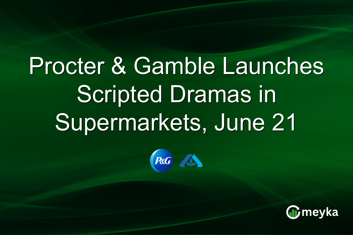 Procter & Gamble Launches Scripted Dramas in Supermarkets, June 21