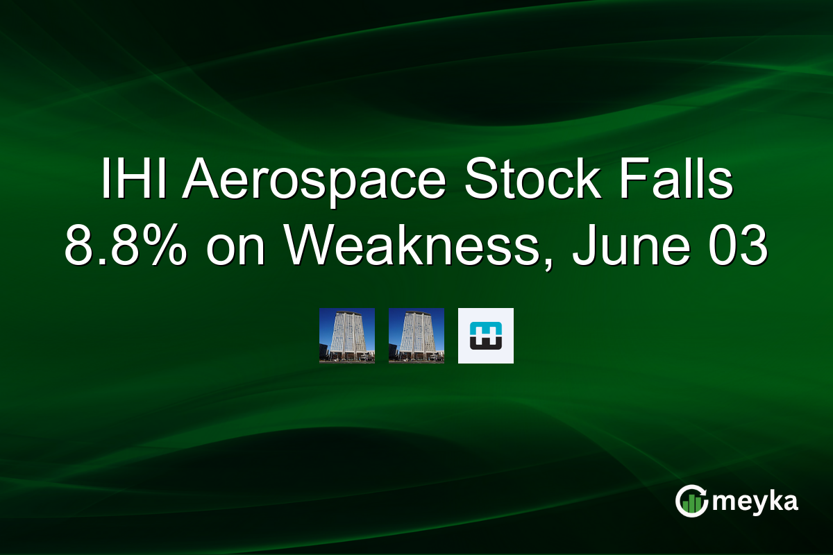 IHI Aerospace Stock Falls 8.8% on Weakness, June 03