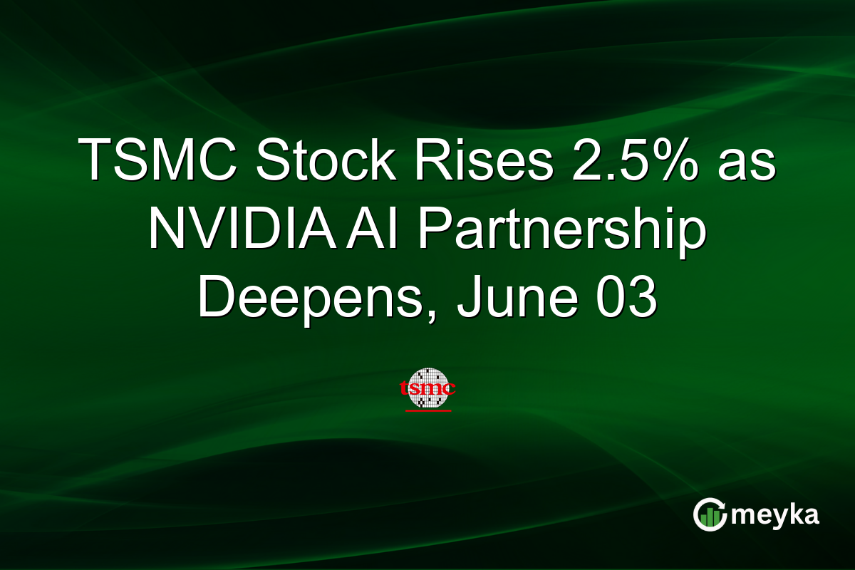 TSMC Stock Rises 2.5% as NVIDIA AI Partnership Deepens, June 03