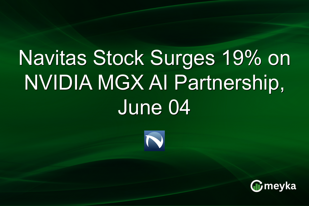 Navitas Stock Surges 19% on NVIDIA MGX AI Partnership, June 04