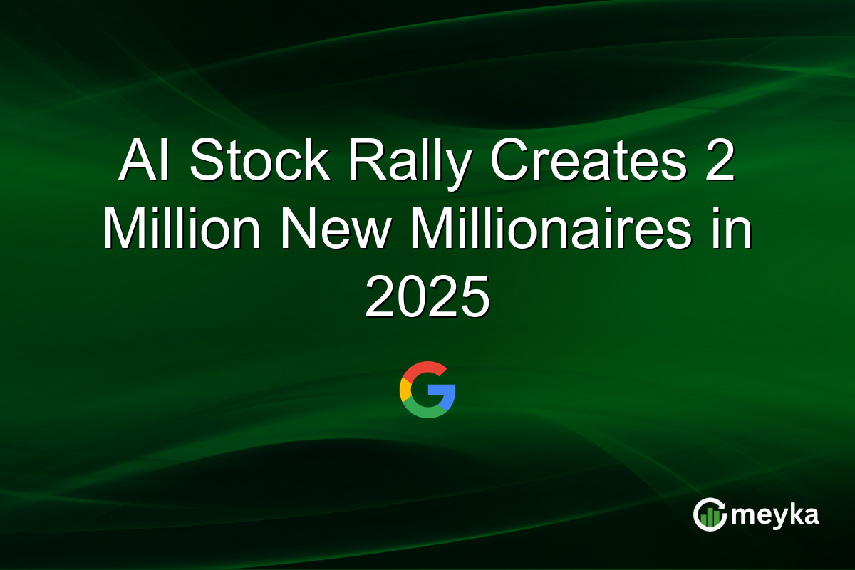 AI Stock Rally Creates 2 Million New Millionaires in 2025