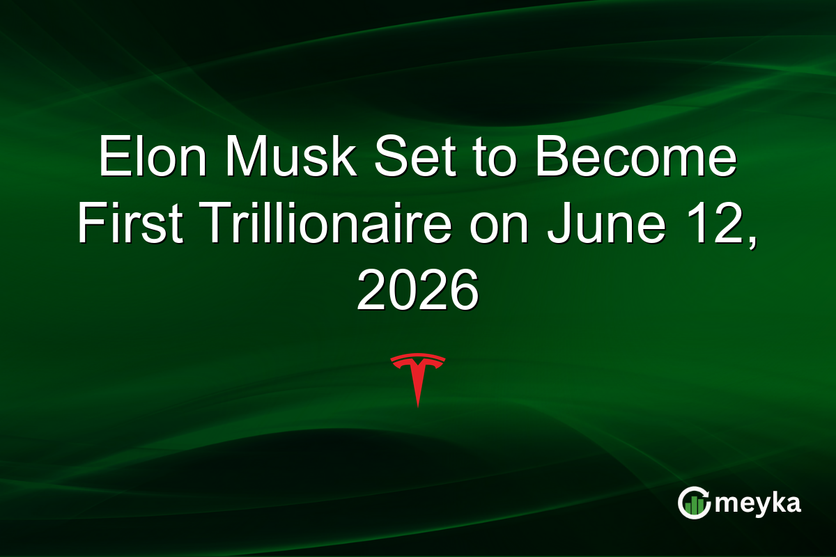 Elon Musk Set to Become First Trillionaire on June 12, 2026