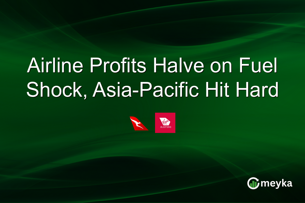 Airline Profits Halve on Fuel Shock, Asia-Pacific Hit Hard