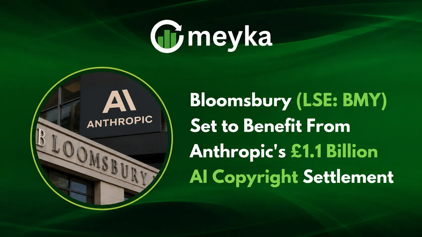 Bloomsbury (LSE: BMY) Set to Benefit From Anthropic’s £1.1 Billion AI Copyright Settlement