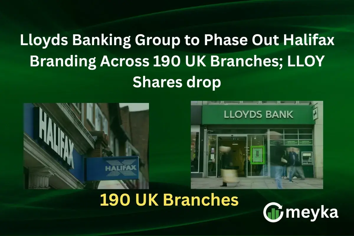 Lloyds Banking Group to Phase Out Halifax Branding Across 190 UK Branches; LLOY Shares lost 0.54%