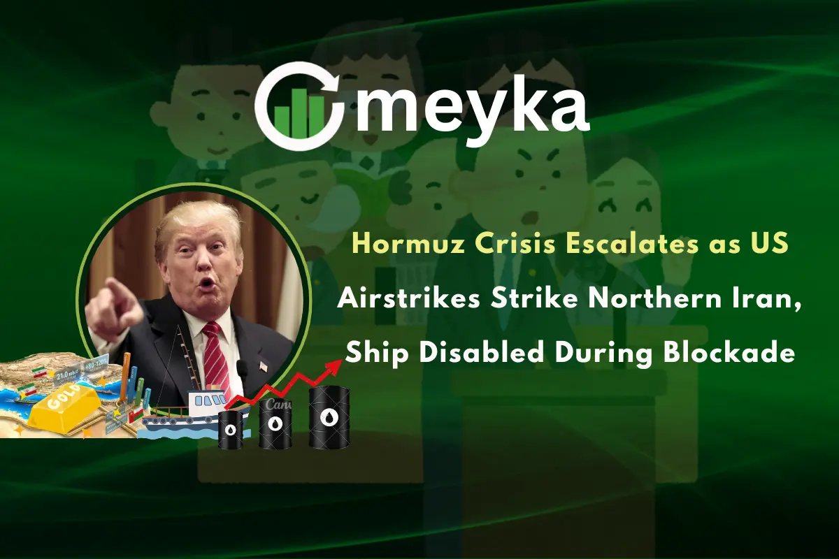 Hormuz Crisis Escalates as US Airstrikes Strike Northern Iran, Ship Disabled During Blockade