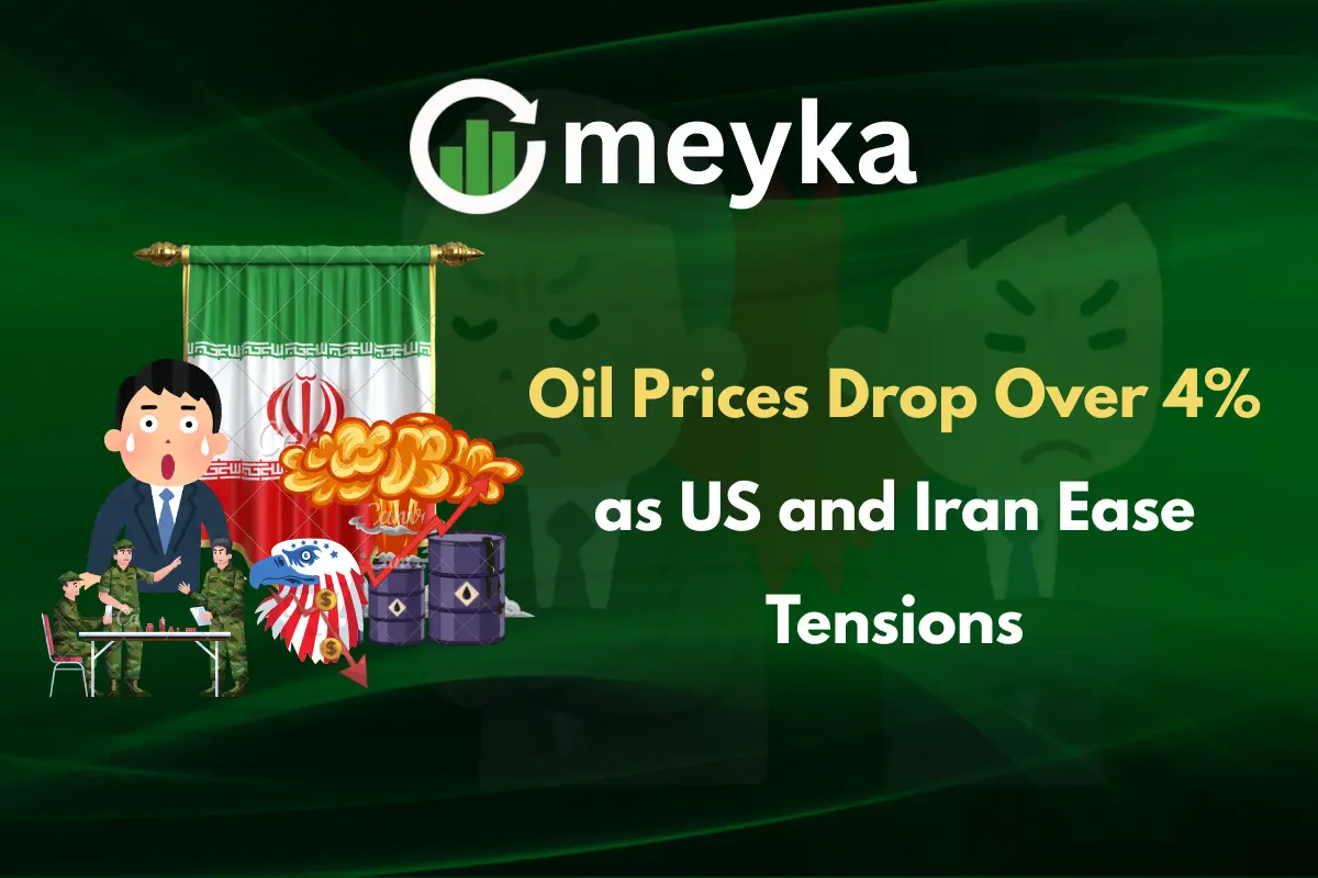 Oil Prices Drop Over 4% as US and Iran Ease Tensions