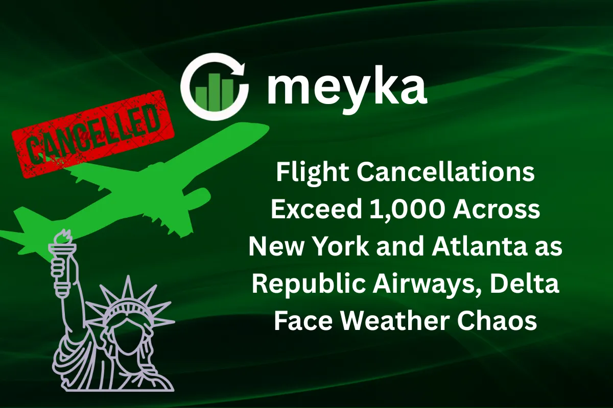 Flight Cancellations Exceed 1,000 Across New York and Atlanta as Republic Airways, Delta Face Weather Chaos