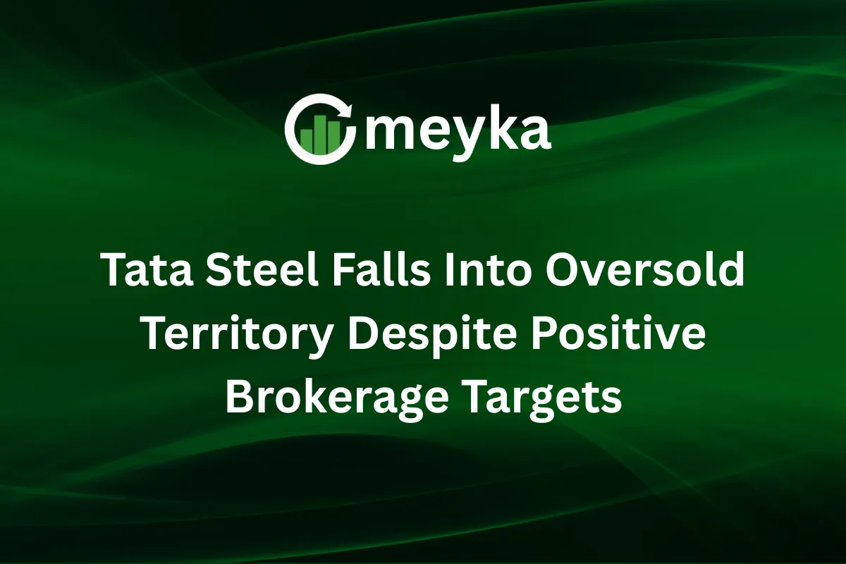 Tata Steel Falls Into Oversold Territory Despite Positive Brokerage Targets