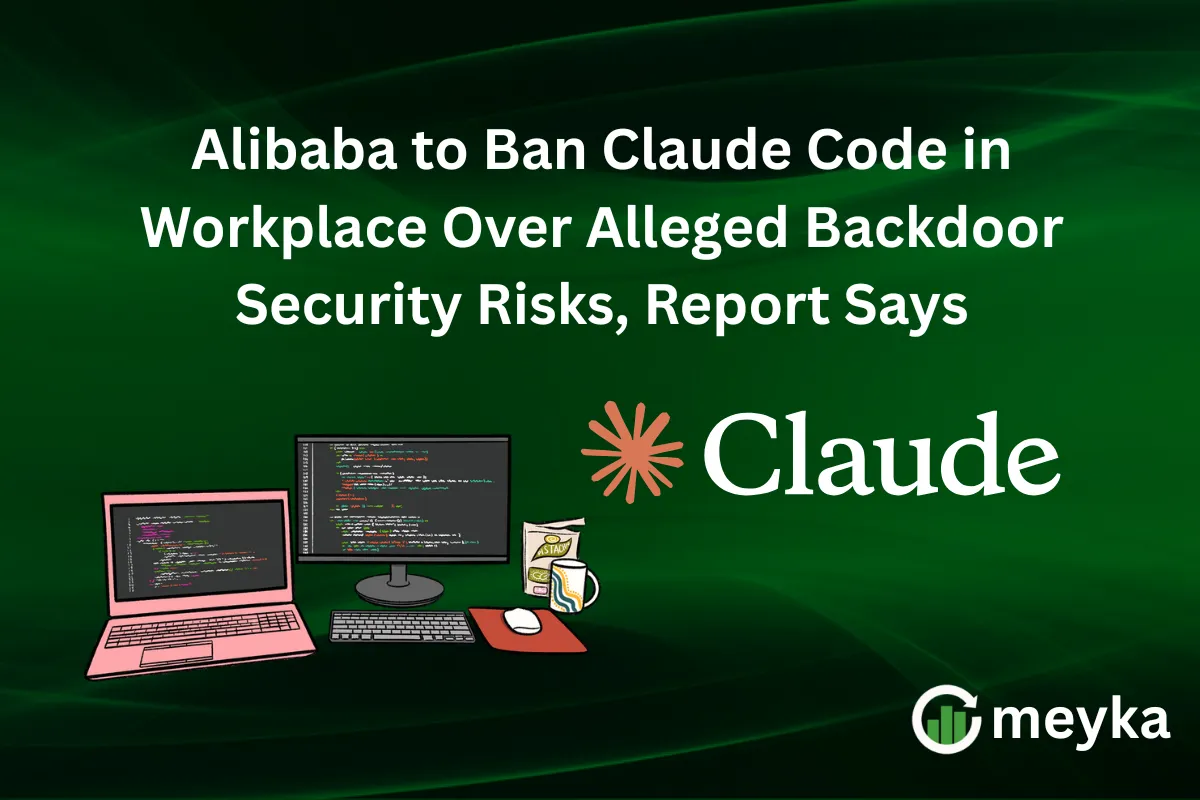 Alibaba to Ban Claude Code in Workplace Over Alleged Backdoor Security Risks, Report Says