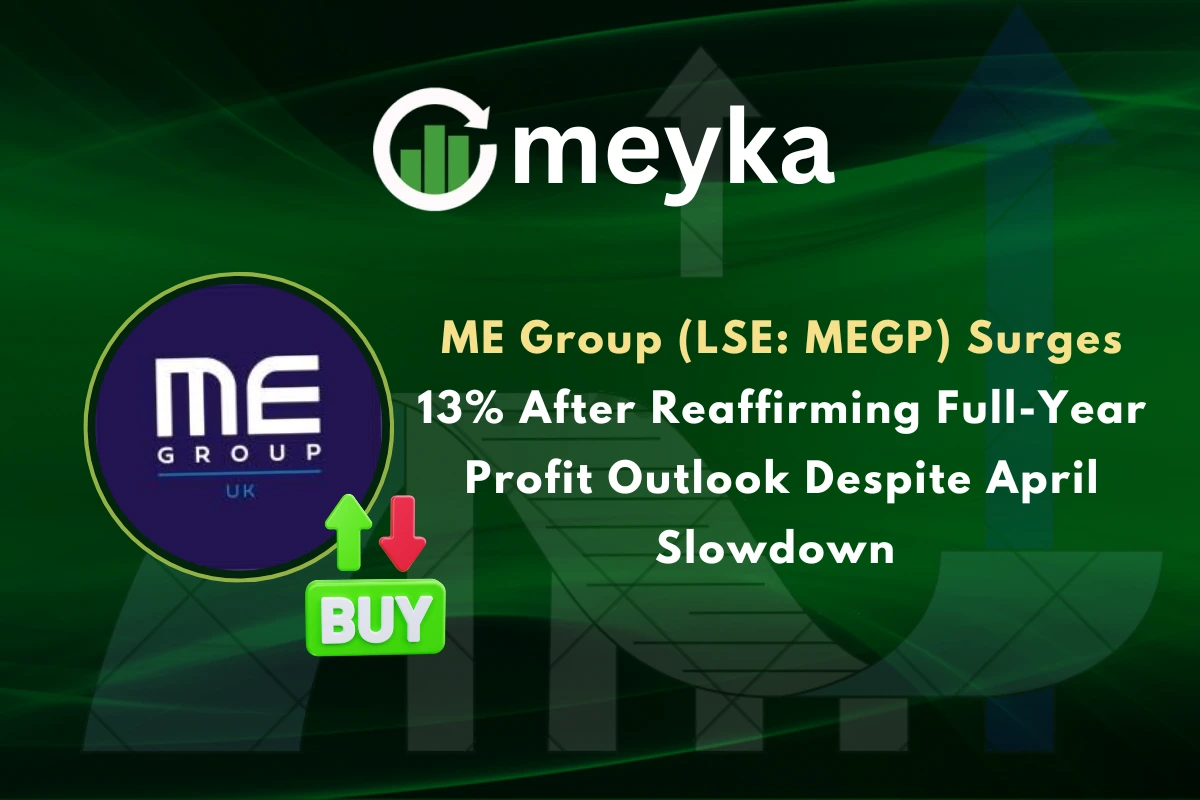 ME Group (LSE: MEGP) Surges 13% After Reaffirming Full-Year Profit Outlook Despite April Slowdown 