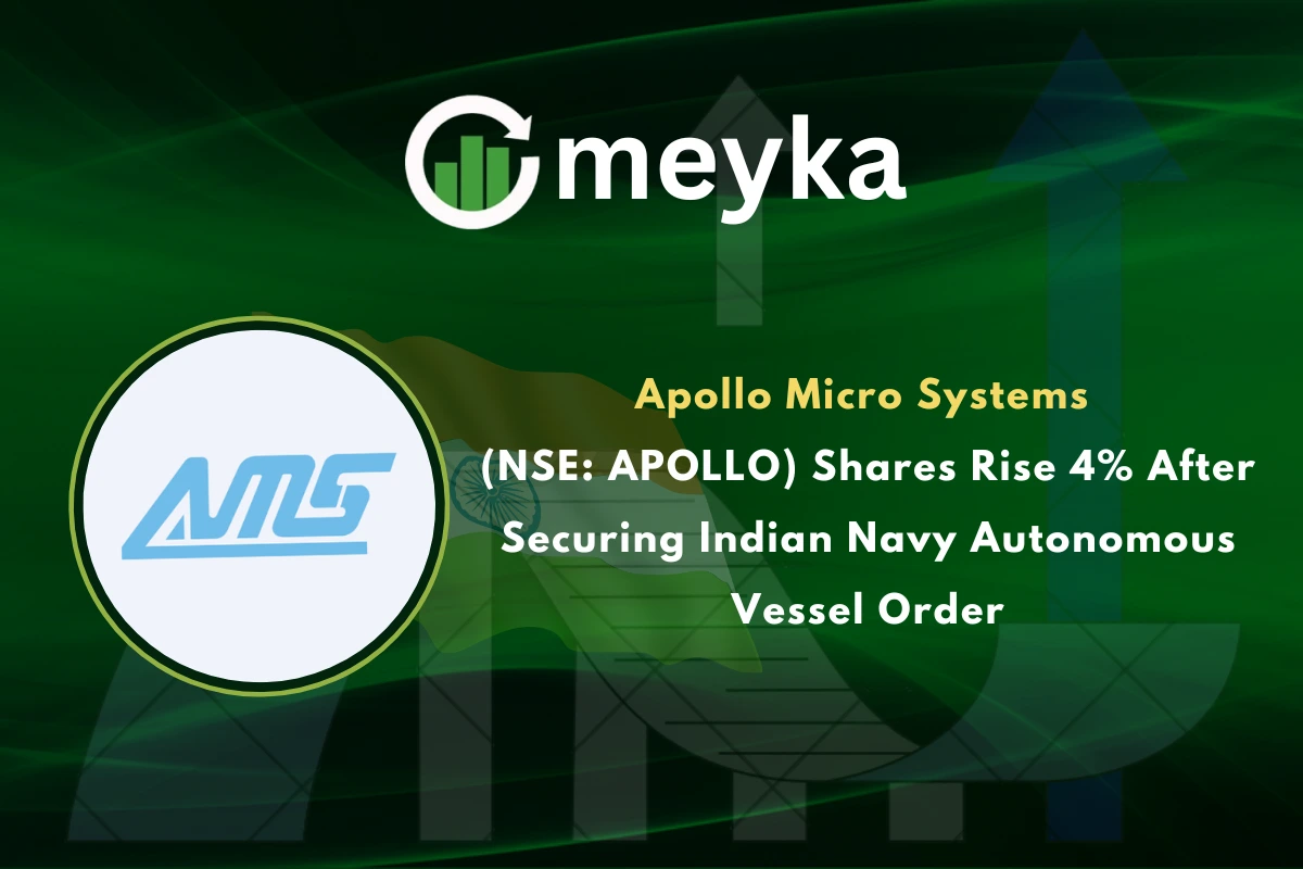 Apollo Micro Systems (NSE: APOLLO) Shares Rise 4% After Securing Indian Navy Autonomous Vessel Order