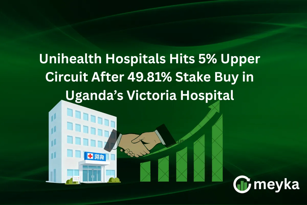 Unihealth Hospitals Hits 5% Upper Circuit After 49.81% Stake Buy in Uganda’s Victoria Hospital