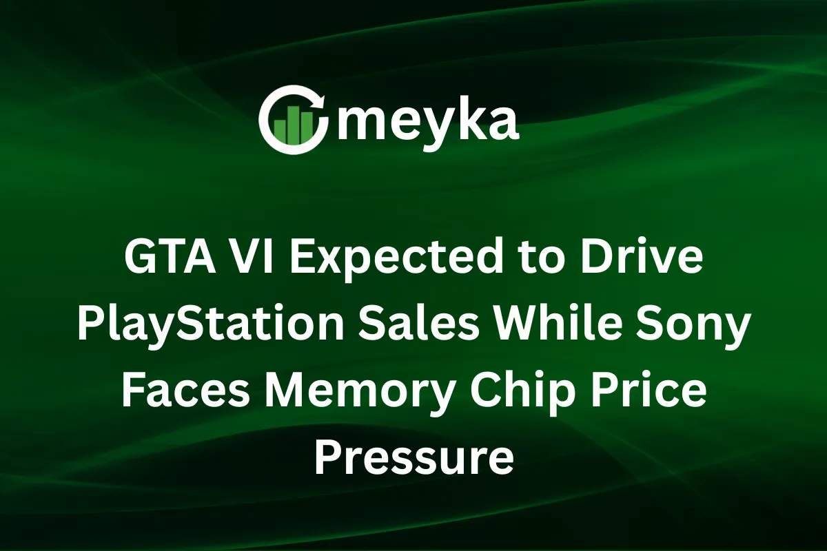 GTA VI Expected to Drive PlayStation Sales While Sony Faces Memory Chip Price Pressure