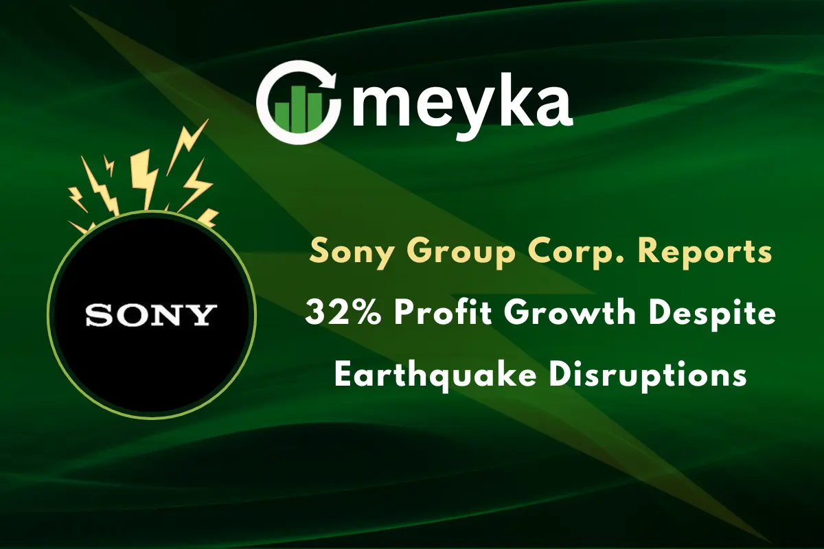 Sony Group Corp. Reports 32% Profit Growth Despite Earthquake Disruptions