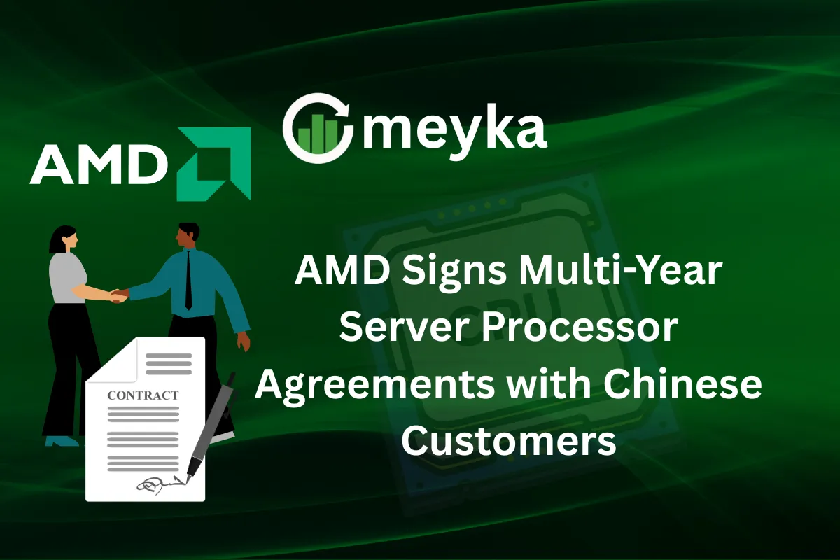 AMD Signs Multi-Year Server Processor Agreements with Chinese Customers