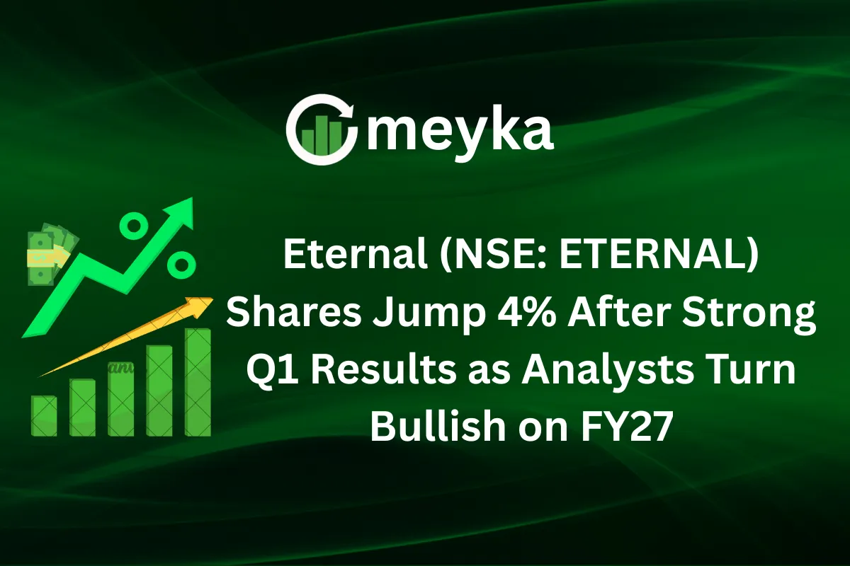 Eternal (NSE: ETERNAL) Shares Jump 4% After Strong Q1 Results as Analysts Turn Bullish on FY27