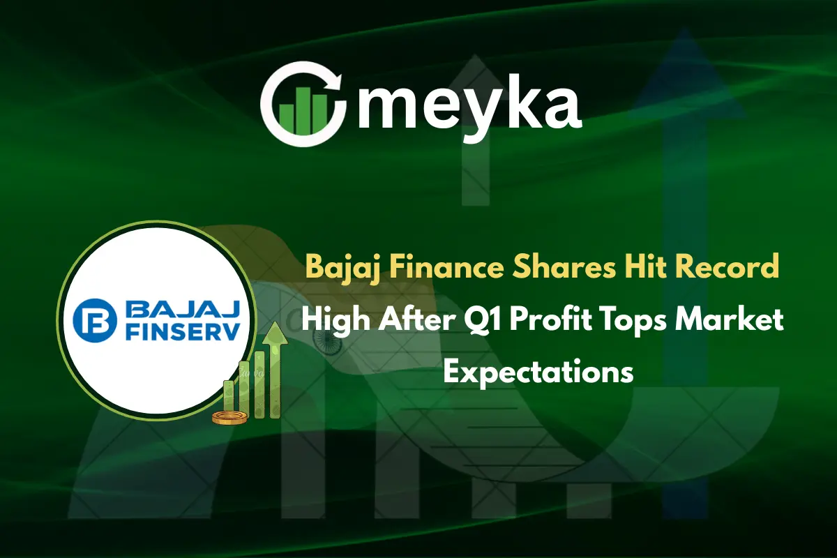 Bajaj Finance Shares Hit Record High After Q1 Profit Tops Market Expectations 
