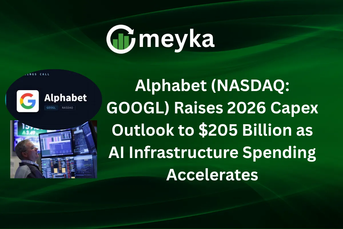 Alphabet (NASDAQ: GOOGL) Raises 2026 Capex Outlook to $205 Billion as AI Infrastructure Spending Accelerates