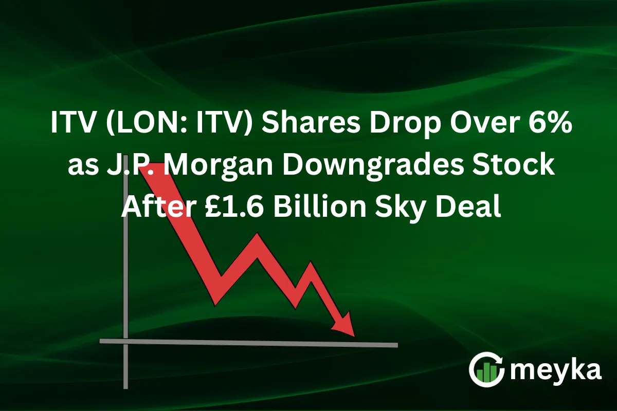ITV (LON: ITV) Shares Drop Over 6% as J.P. Morgan Downgrades Stock After £1.6 Billion Sky Deal