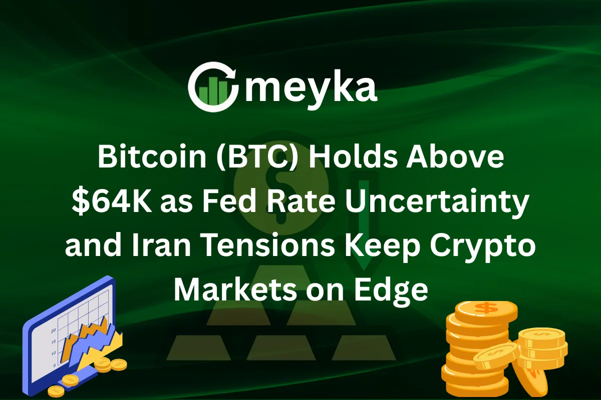 Bitcoin (BTC) Holds Above $64K as Fed Rate Uncertainty and Iran Tensions Keep Crypto Markets on Edge