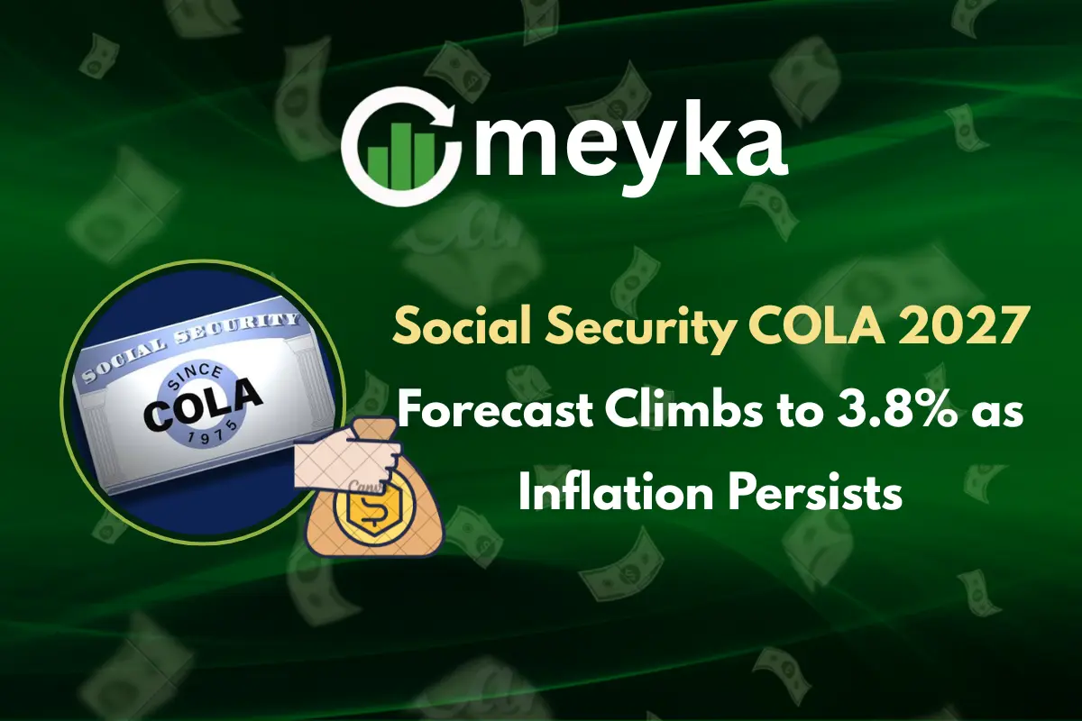 Social Security COLA 2027 Forecast Climbs to 3.8% as Inflation Persists