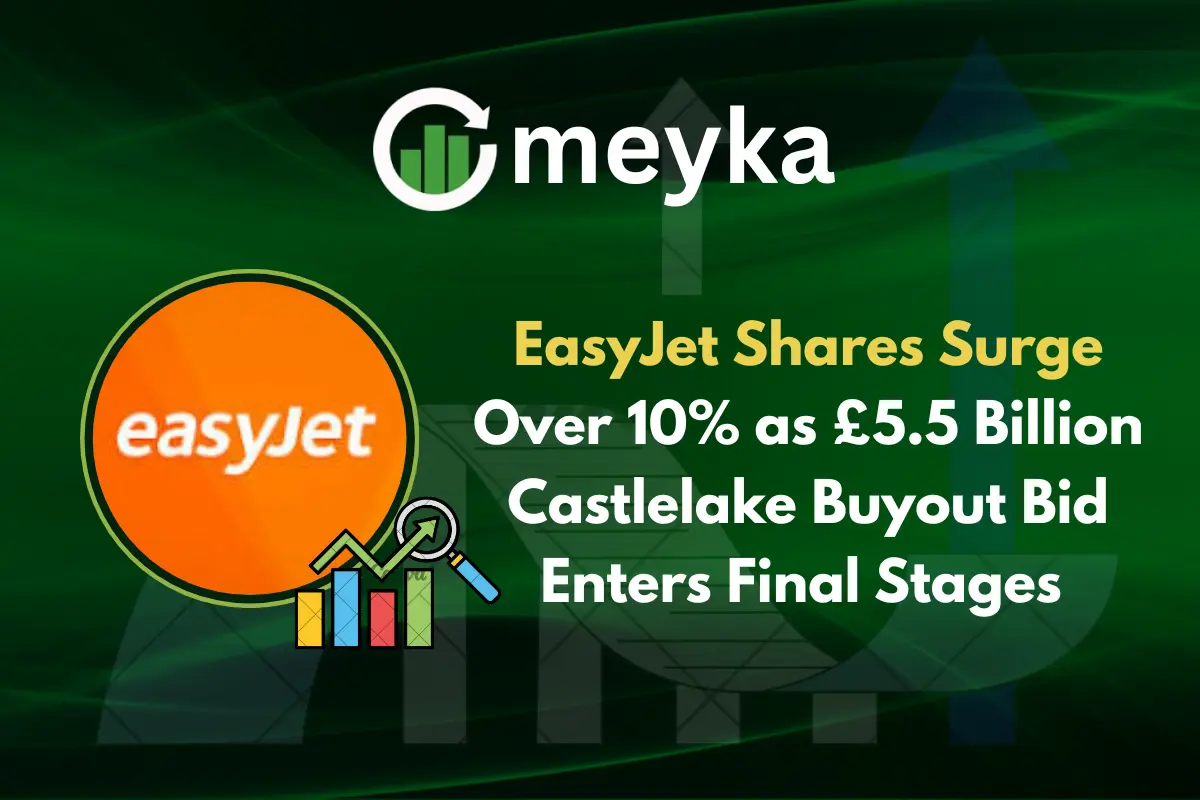 EasyJet Shares Surge Over 10% as £5.5 Billion Castlelake Buyout Bid Enters Final Stages 