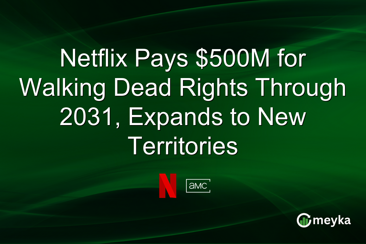 Netflix Pays $500M for Walking Dead Rights Through 2031, Expands to New Territories