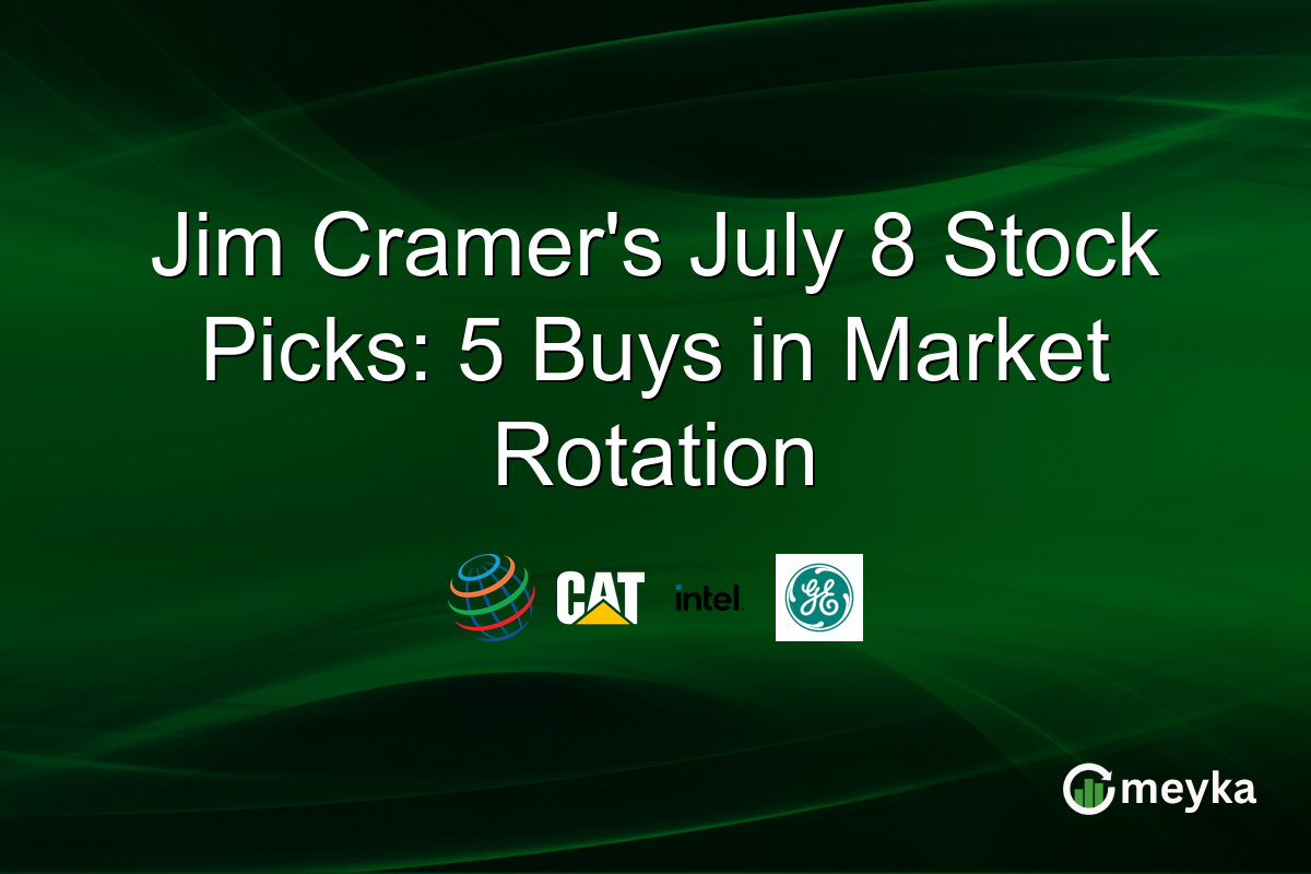 Jim Cramer’s July 8 Stock Picks: 5 Buys in Market Rotation