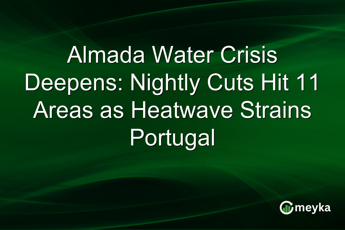 Almada Water Crisis Deepens: Nightly Cuts Hit 11 Areas as Heatwave Strains Portugal