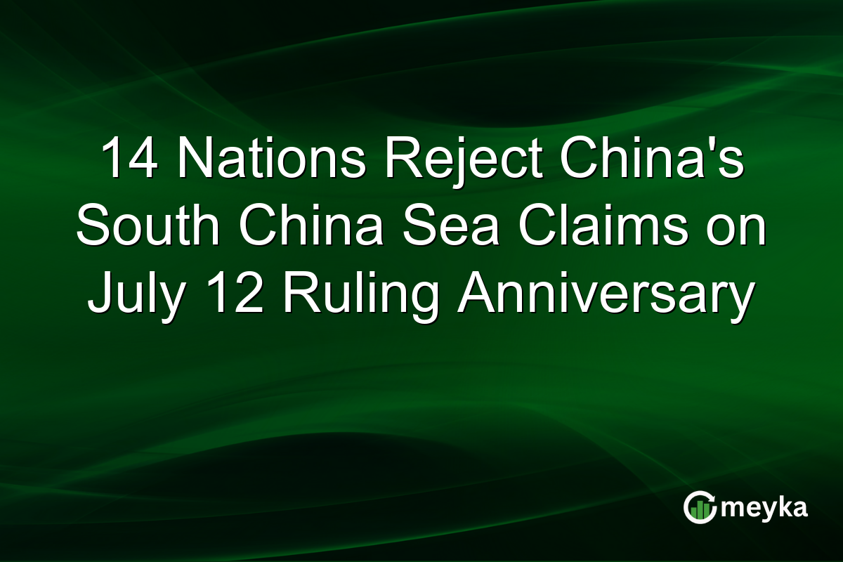 14 Nations Reject China’s South China Sea Claims on July 12 Ruling Anniversary